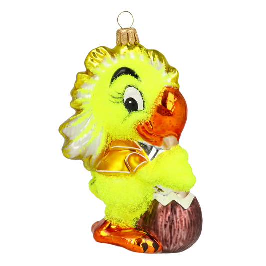 Papuga Szklana Ozdoba