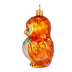 Vigilant Amber Sage | Hand-Painted Glass Ornament | Blubom 2020-165