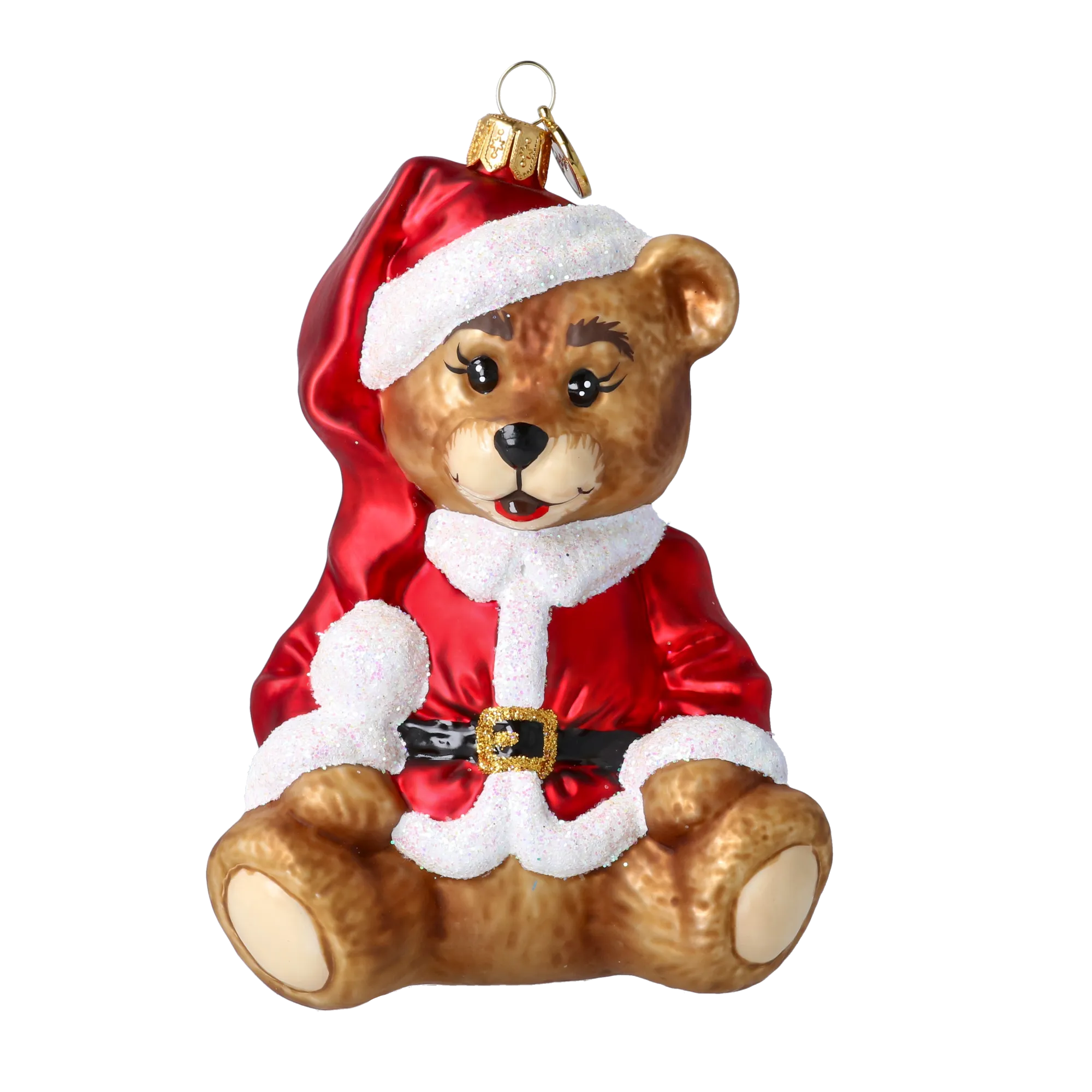 Ruby Santa Teddy