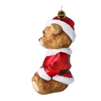 Noble Crimson Sentry | Hand-Painted Glass Ornament | Blubom 2020-177