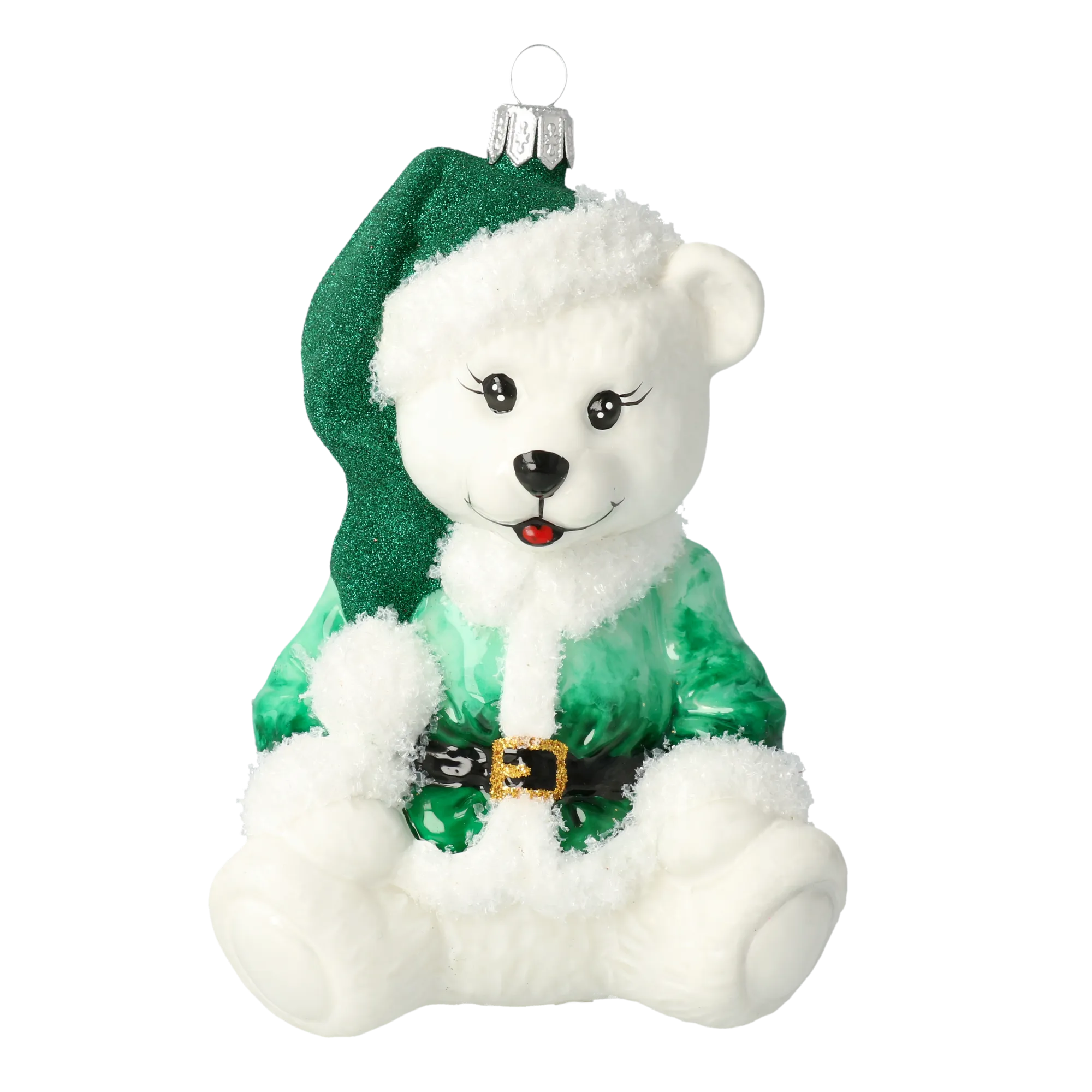 Emerald Santa Teddy