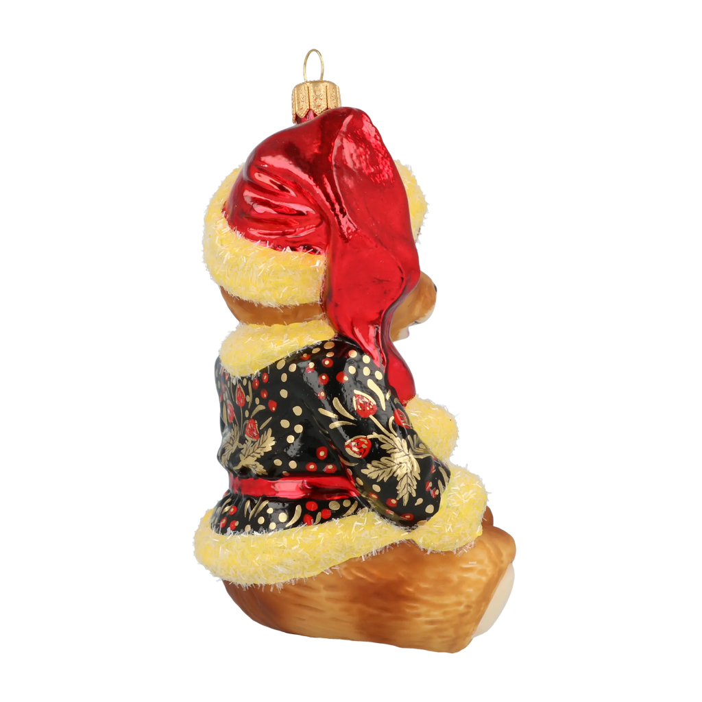 Sovereign Heritage Cub | Hand-Painted Glass Ornament | Blubom 2020-196