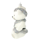 Gentle Moonlit Cub | Hand-Painted Glass Ornament | Blubom 2020-201