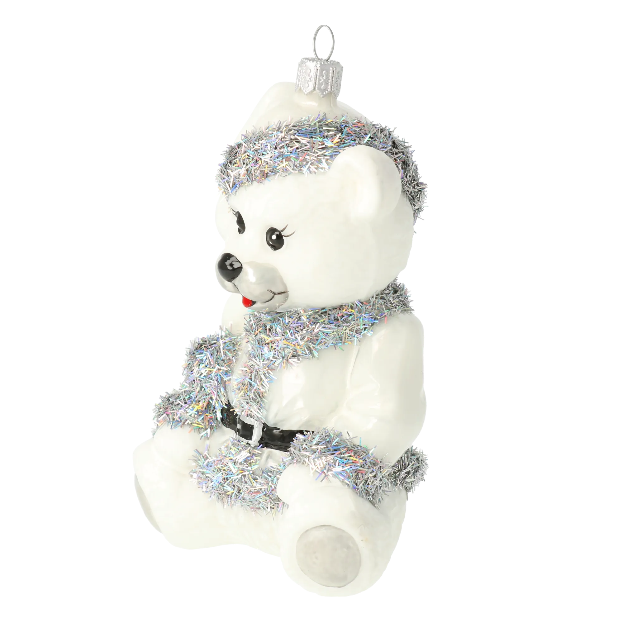 Gentle Moonlit Cub | Hand-Painted Glass Ornament | Blubom 2020-201