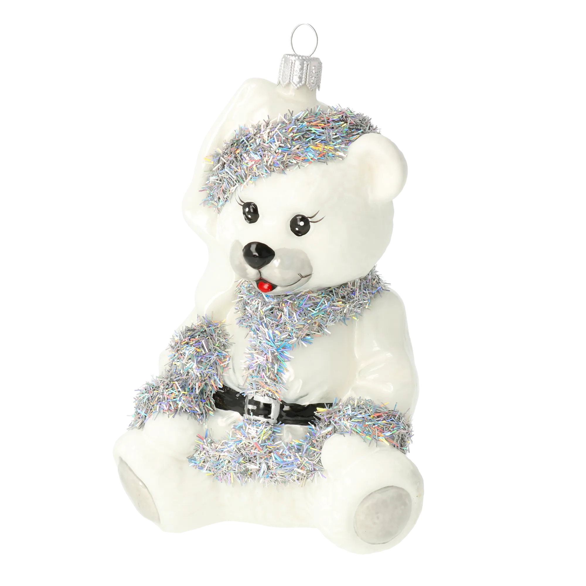 Gentle Moonlit Cub | Hand-Painted Glass Ornament | Blubom 2020-201