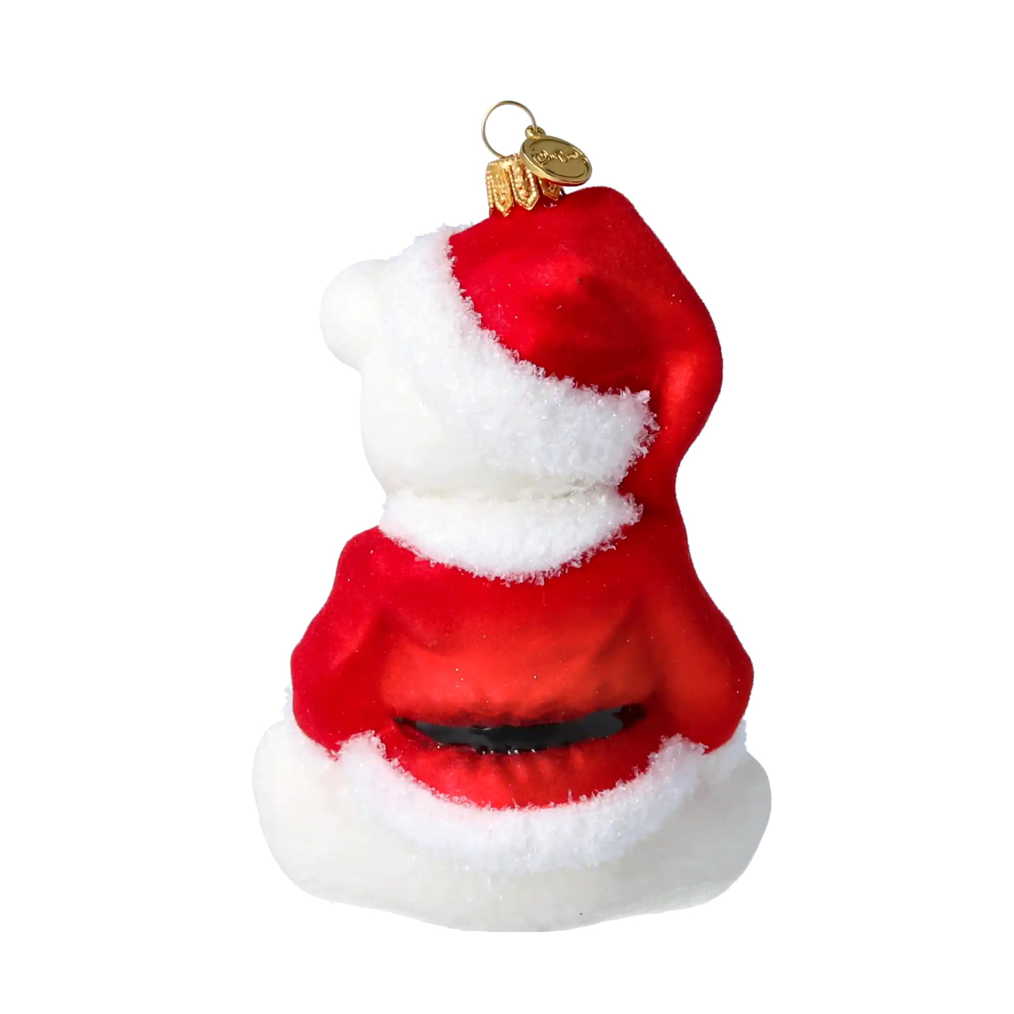 Miś W Kubraczku Szklana Ozdoba