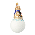 Kindred Voyagers | Hand-Painted Glass Ornament | Blubom 2020-217