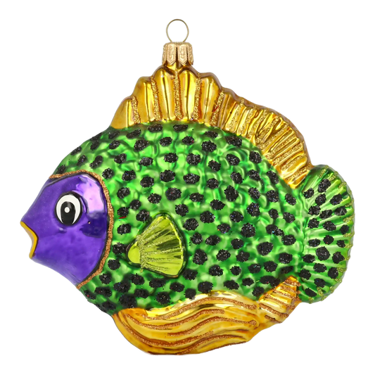 Świąteczny nurek Rybka Szklana Ozdoba Ryba