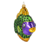 Emerald Sovereign Mariner | Hand-Painted Glass Ornament | Blubom 2020-228