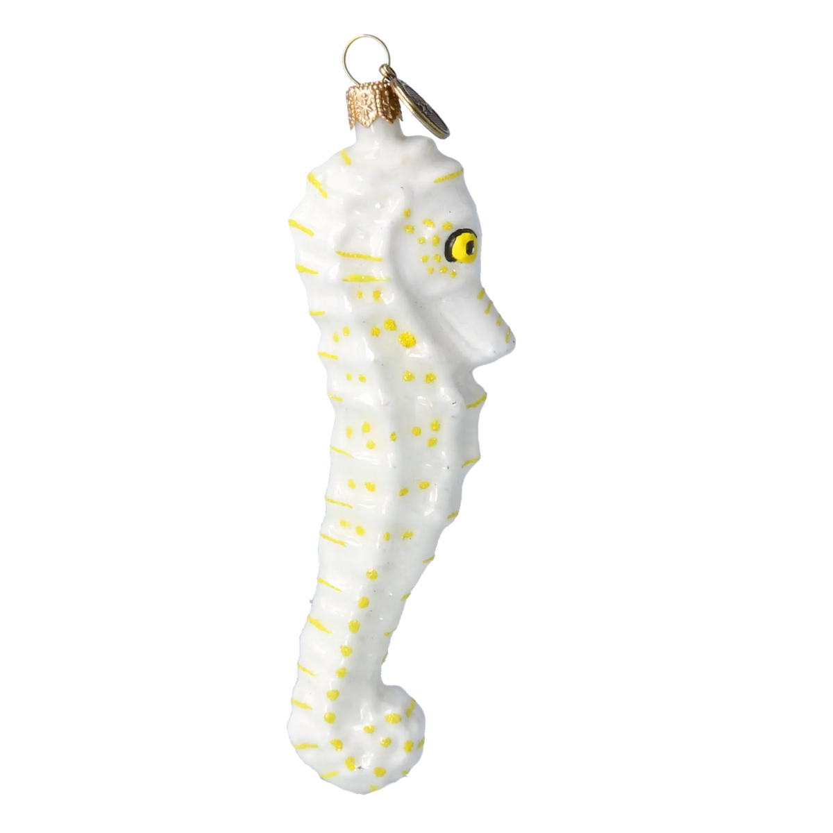 Alabaster Reef Scout | Hand-Painted Glass Ornament | Blubom 2020-233