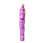 Violet Sovereign Seafarer | Hand-Painted Glass Ornament | Blubom 2020-236