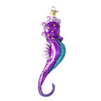 Violet Tide Sovereign | Hand-Painted Glass Ornament | Blubom 2020-239