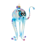 Azure Voyager | Hand-Painted Glass Ornament | Blubom 2020-243