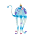 Załaduj obraz do przeglądarki galerii, Octopus from the Fairy Ocean. Handmade Glass Christmas ornament. 2020-243
