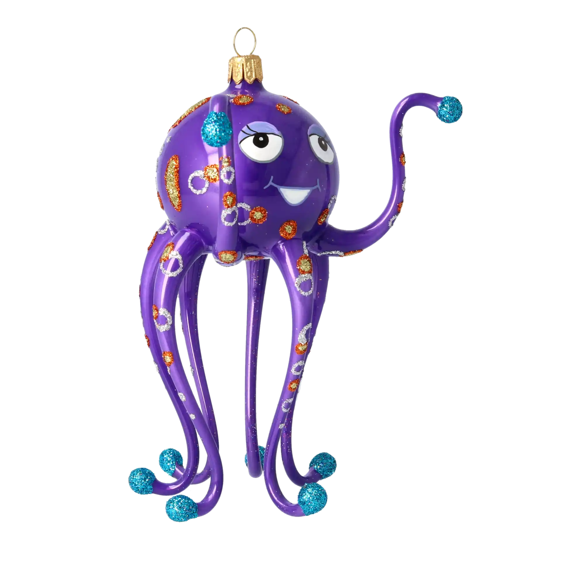 Ośmiornica Szklana Ozdoba