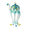 Załaduj obraz do przeglądarki galerii, Octopus pirate. Handmade Glass Christmas ornament. 2020-245
