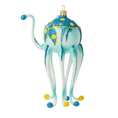 Załaduj obraz do przeglądarki galerii, Octopus pirate. Handmade Glass Christmas ornament. 2020-245
