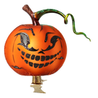 Wicked Harvest Sentinel | Hand-Painted Glass Ornament | Blubom 2020-249