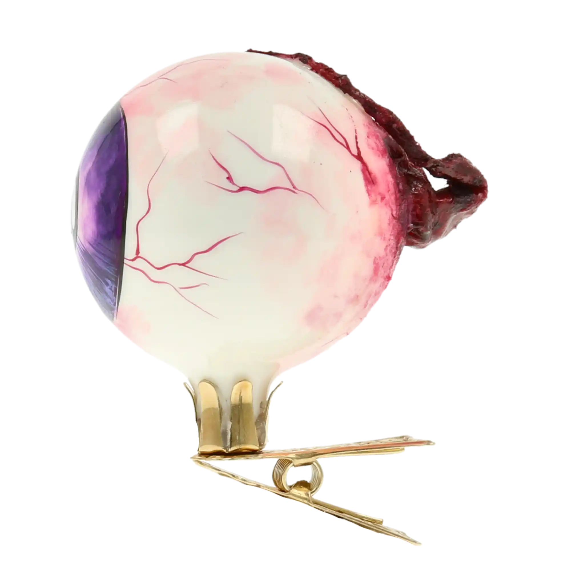 Oko Klips Szklana Ozdoba