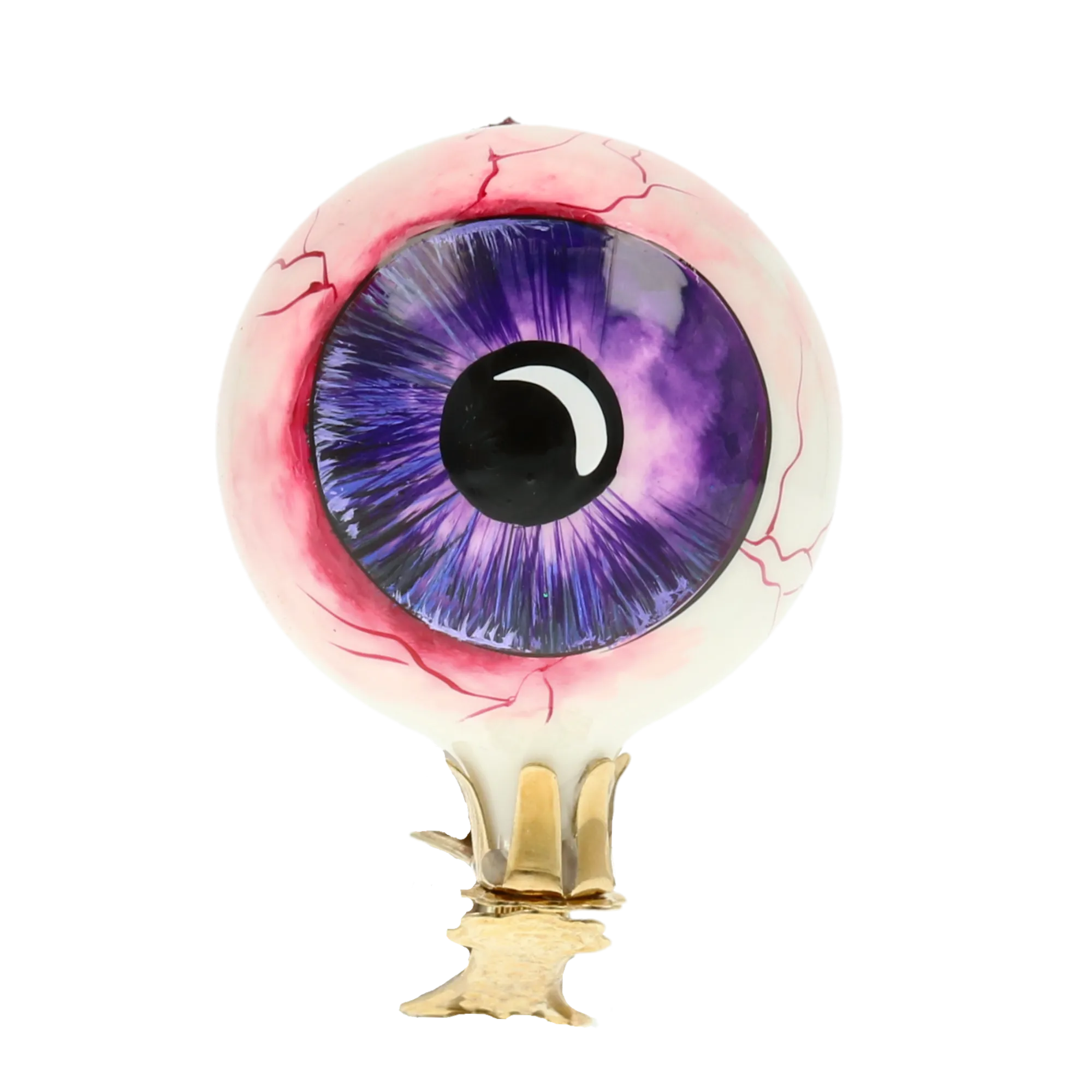 Amethyst Gaze Premium christmas glass ornament 2020-251