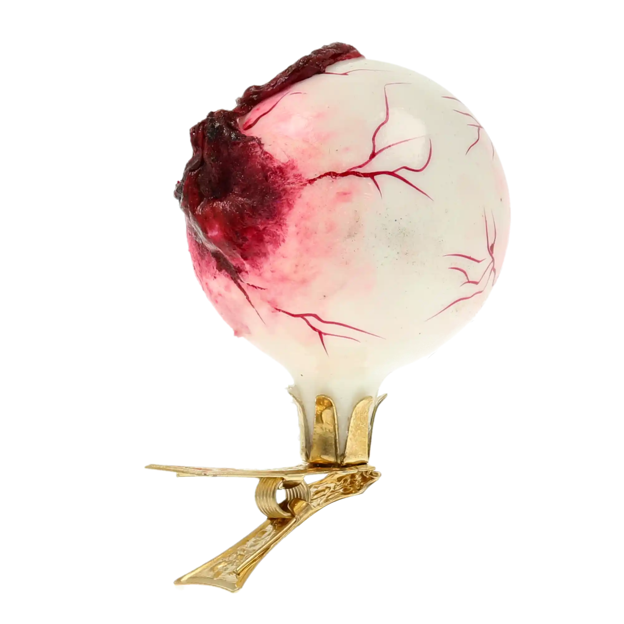 Oko Klips Szklana Ozdoba