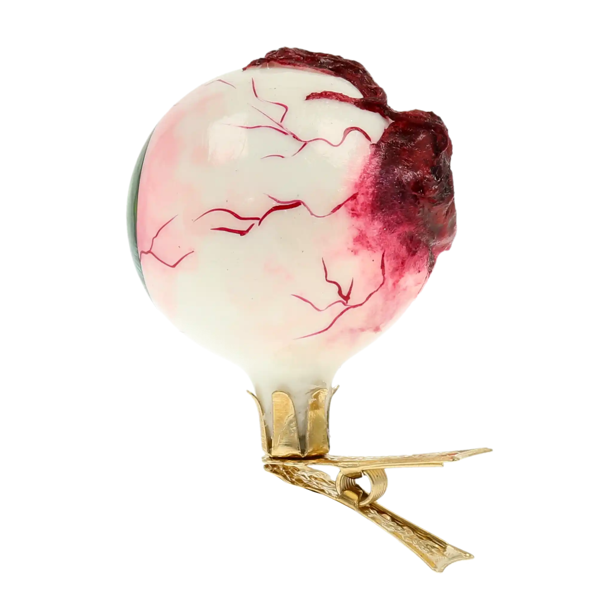 Oko Klips Szklana Ozdoba