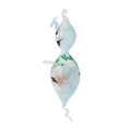 Załaduj obraz do przeglądarki galerii, Fairy Tale Halloween Ghost. Handmade Glass Christmas ornament. 2020-263

