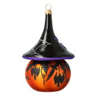 Sinister Midnight Sovereign | Hand-Painted Glass Ornament | Blubom 2020-266