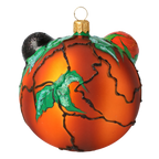Savage Crimson Maw | Hand-Painted Glass Ornament | Blubom 2020-267