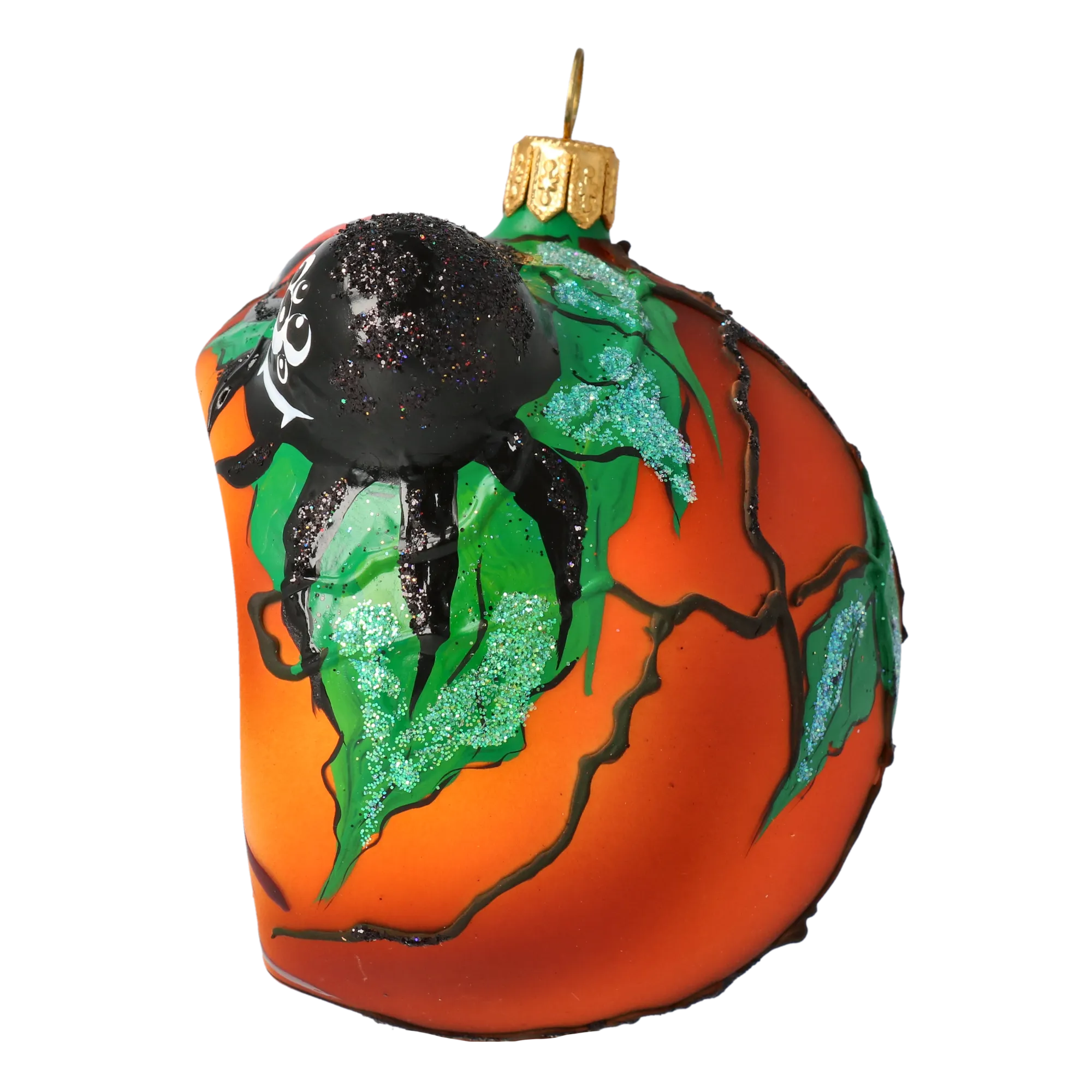 Savage Crimson Maw | Hand-Painted Glass Ornament | Blubom 2020-267