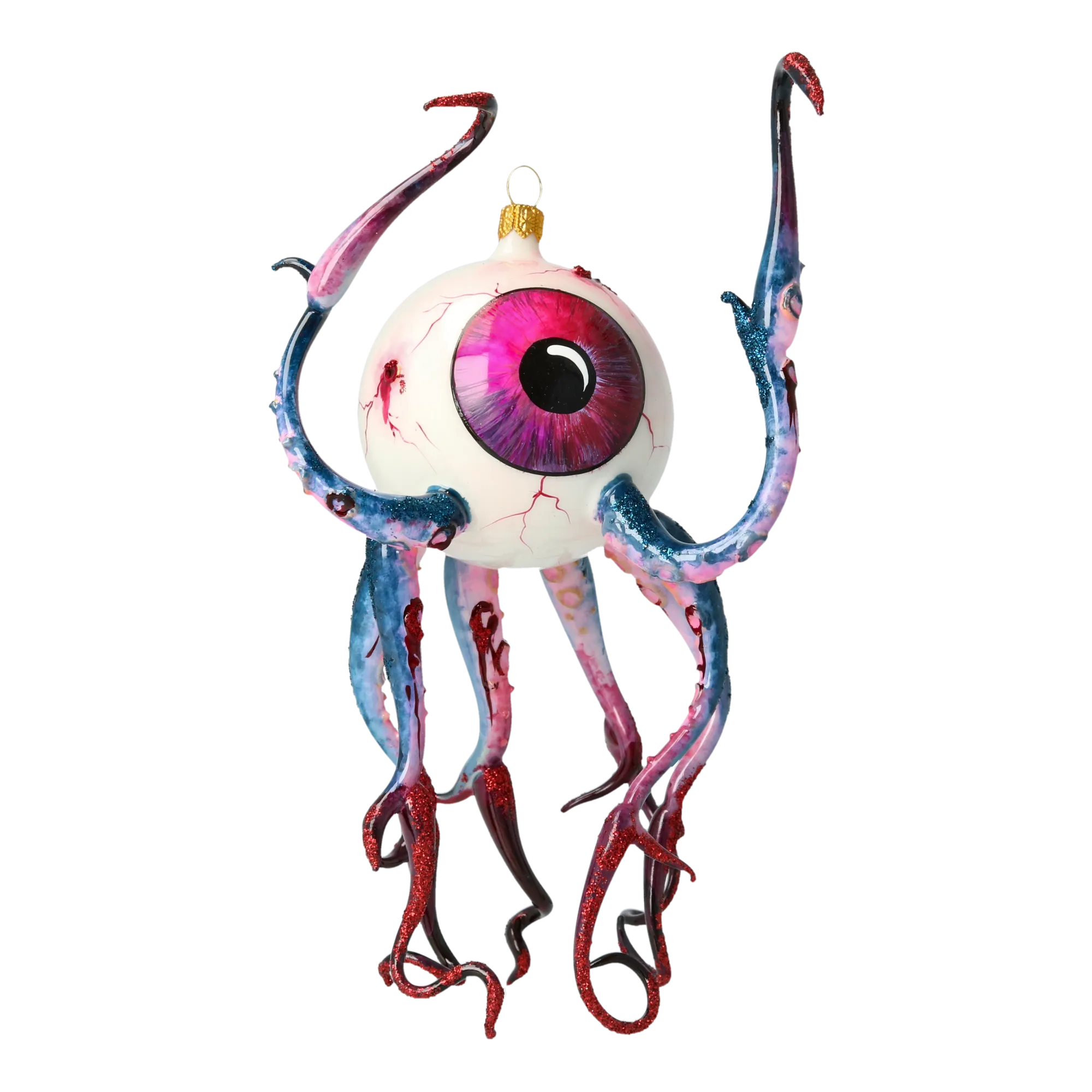Infinite Vigil | Hand-Painted Glass Ornament | Blubom 2020-270