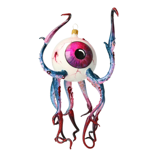 Infinite Vigil | Hand-Painted Glass Ornament | Blubom 2020-270