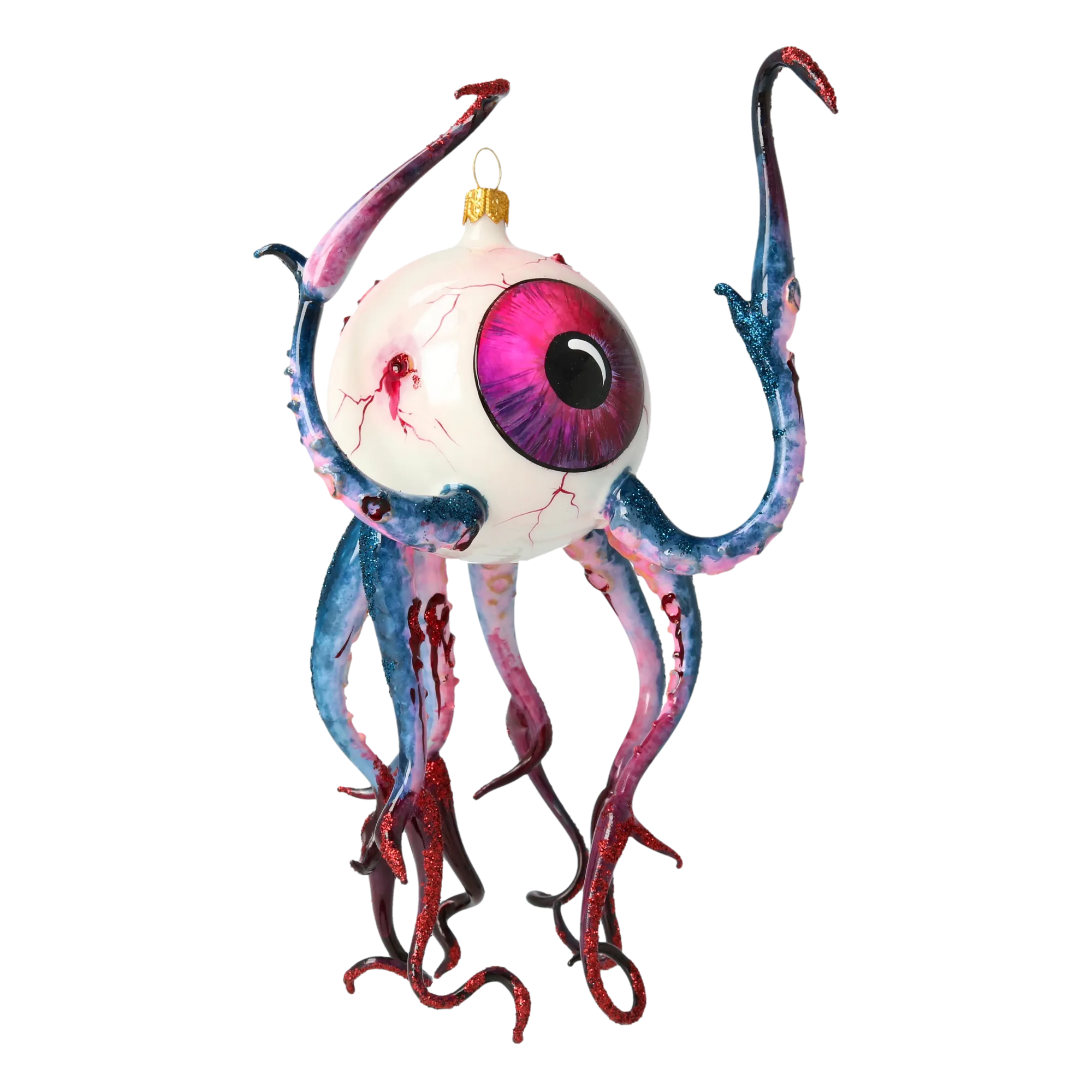 Infinite Vigil | Hand-Painted Glass Ornament | Blubom 2020-270