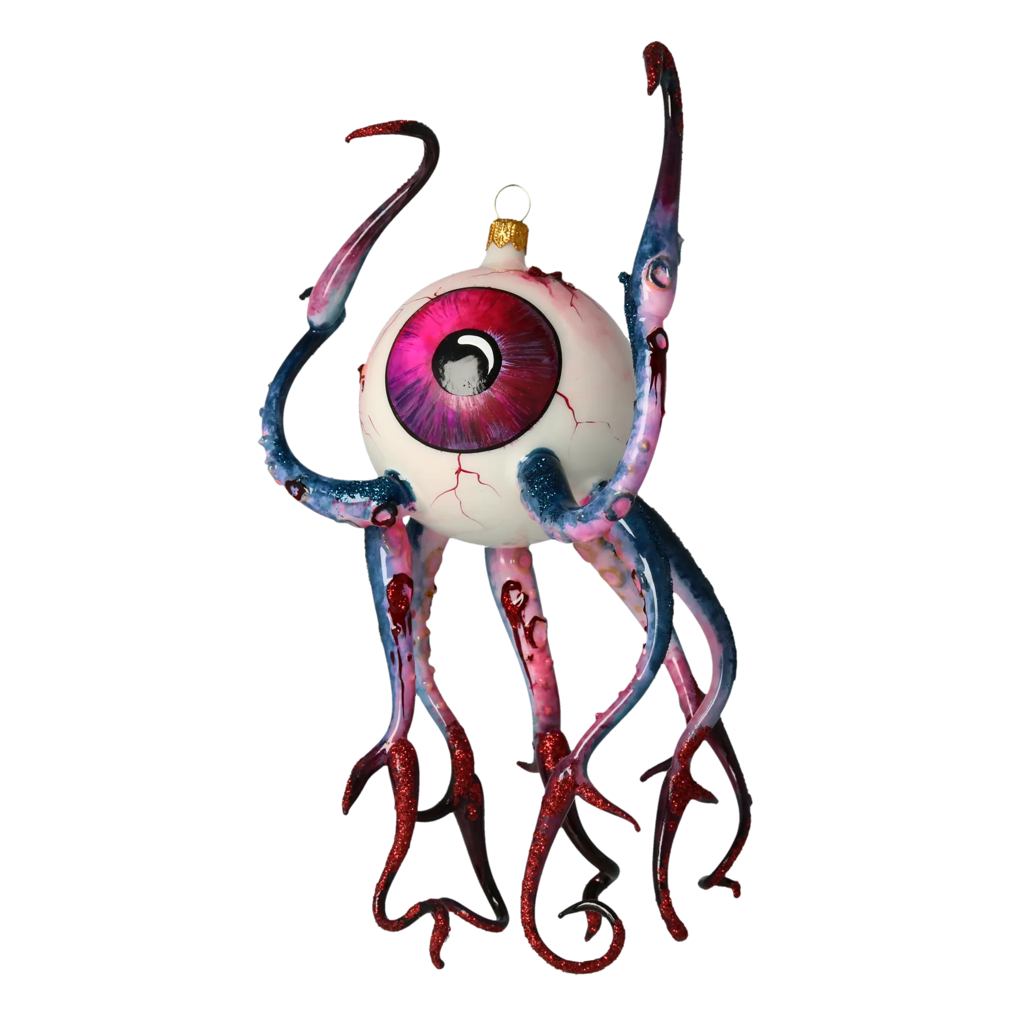 Infinite Vigil | Hand-Painted Glass Ornament | Blubom 2020-270
