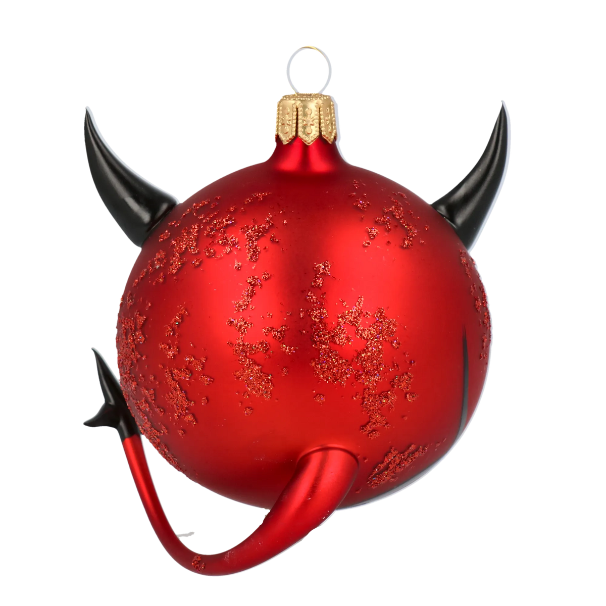 Feverish Imp | Hand-Painted Glass Ornament | Blubom 2020-271