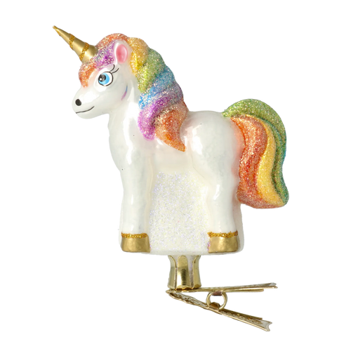 Aurora Crest Legend | Hand-Painted Glass Ornament | Blubom 2020-275