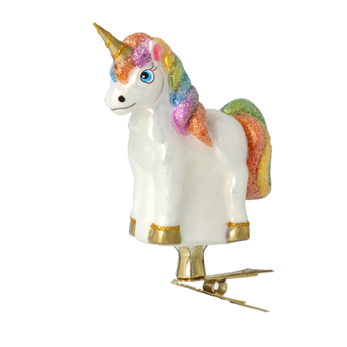 Aurora Crest Legend | Hand-Painted Glass Ornament | Blubom 2020-275