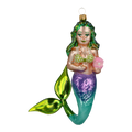 Verdant Deep Muse | Hand-Painted Glass Ornament | Blubom 2020-278