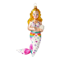 Siren of the Pearl | Hand-Painted Glass Ornament | Blubom 2020-280