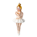 Serene Soloist | Hand-Painted Glass Ornament | Blubom 2020-285