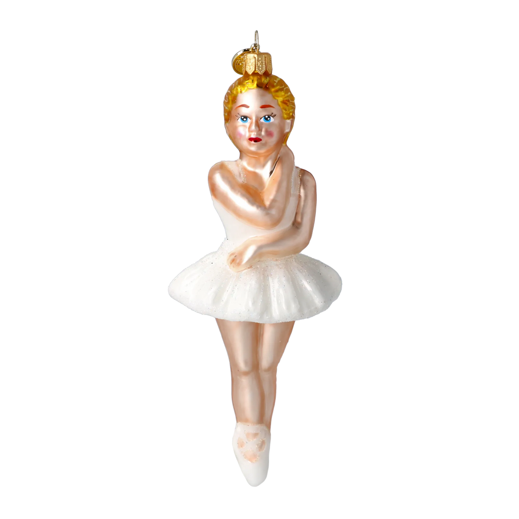 Serene Soloist | Hand-Painted Glass Ornament | Blubom 2020-285