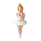 Serene Soloist | Hand-Painted Glass Ornament | Blubom 2020-285