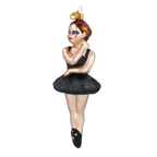 Nocturnal Muse | Hand-Painted Glass Ornament | Blubom 2020-286