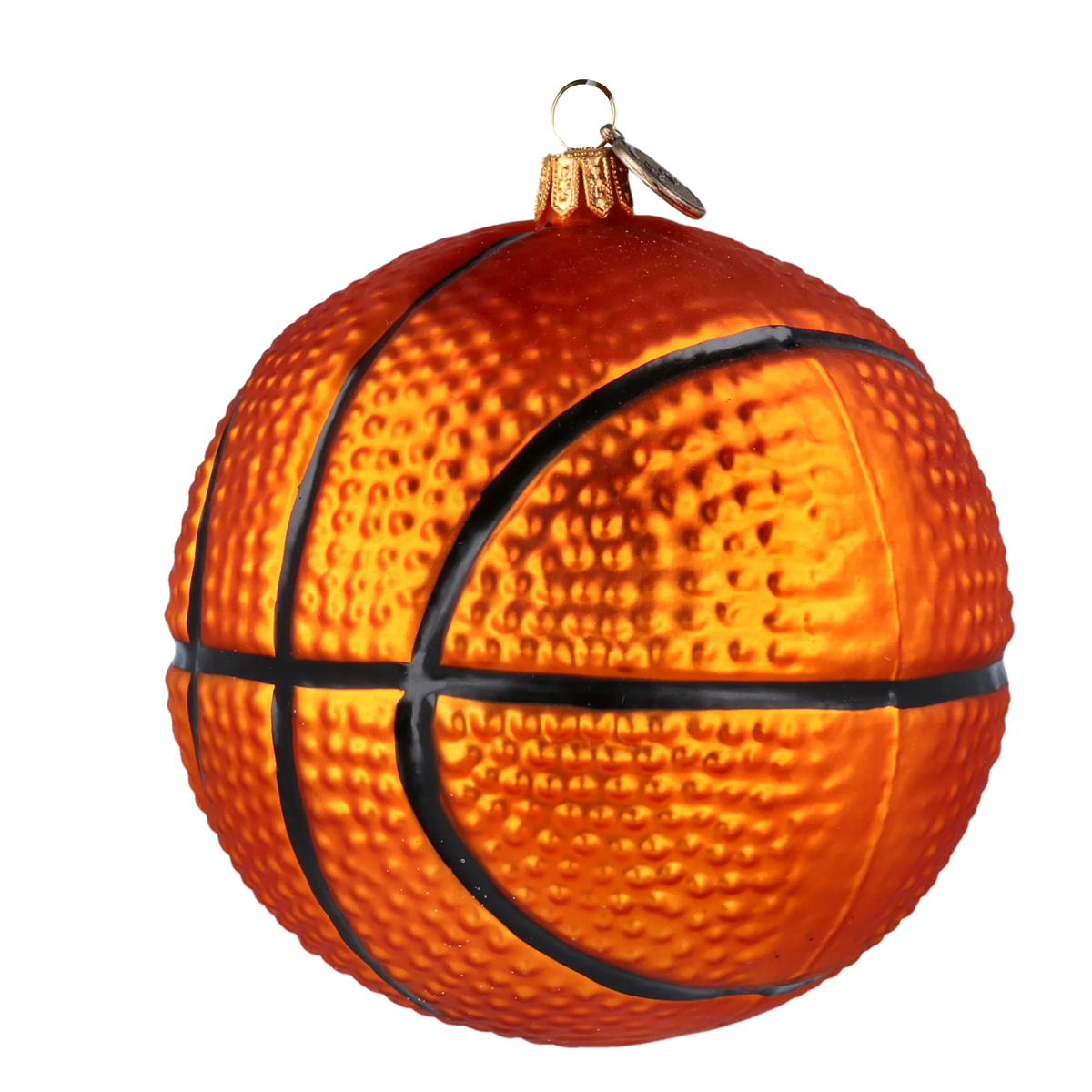 Tenacious Court Momentum | Hand-Painted Glass Ornament | Blubom 2020-295