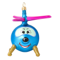 Załaduj obraz do przeglądarki galerii, Sky Whirly the Helicopter Glass Christmas ornament free blowing 2020-300
