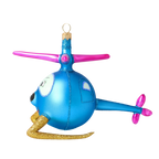 Jovial Azure Voyager | Hand-Painted Glass Ornament | Blubom 2020-300