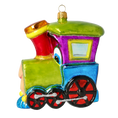 Load image into Gallery viewer, Polychrome Heritage Express Premium christmas glass ornament 2020-304
