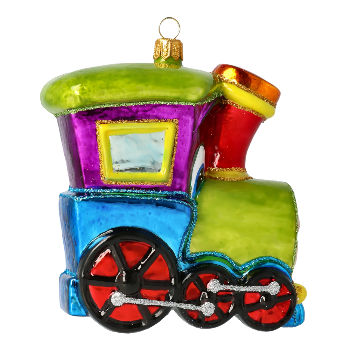Spirited Voyager | Hand-Painted Glass Ornament | Blubom 2020-304