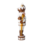 Alabaster Sovereign | Hand-Painted Glass Ornament | Blubom 2020-307
