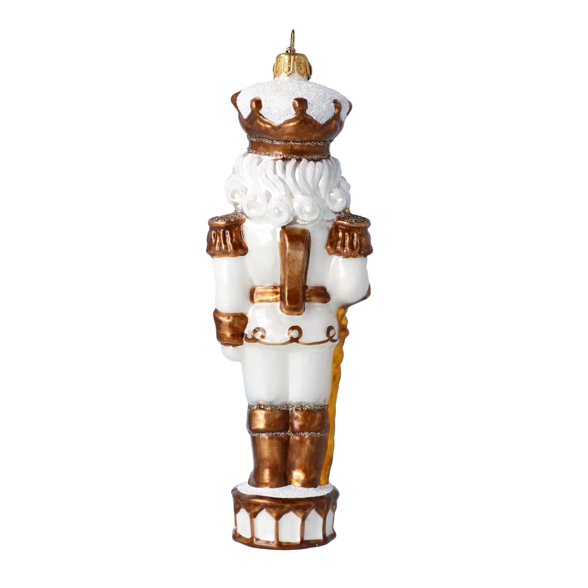 The Magic Nutcracker. Handmade Glass Christmas ornament. 2020-307
